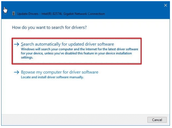 search for outdated drivers Driver Search