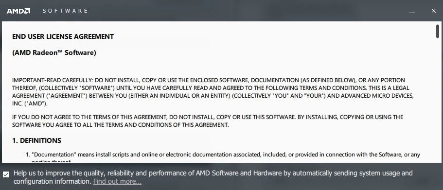 End User License Agreement