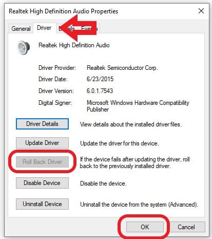 Rollback to Previous Versions